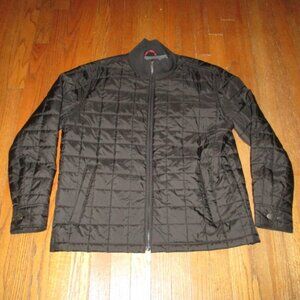 UNTUCKit Black Quilted Zip Jacket Sz XL NWOT